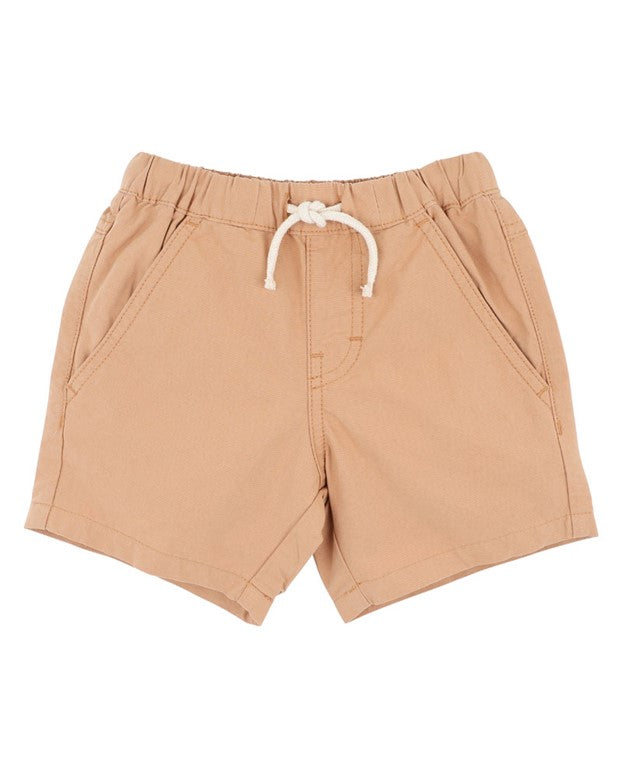 Shorts | Cotton - Tan