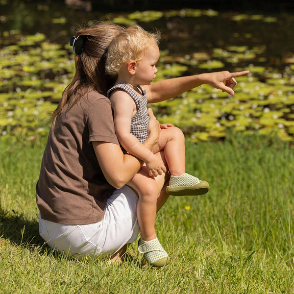 Shoes | Duckies Velcro - Apple Checker