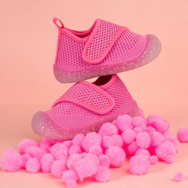 Shoes | Duckies Velcro - Pop Glitter