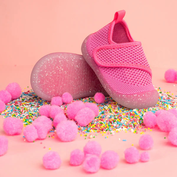 Shoes | Duckies Velcro - Pop Glitter