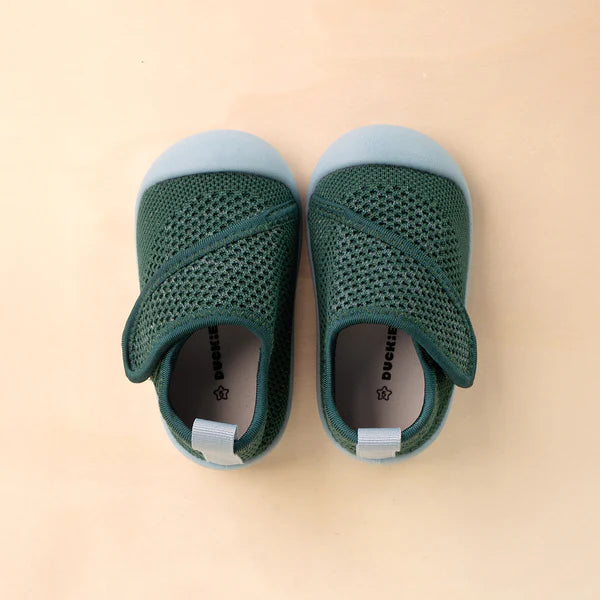 Shoes | Duckies Velcro - Sea Turtle