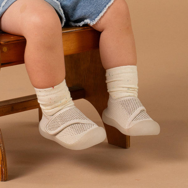 Shoes | Duckies Velcro - Oat