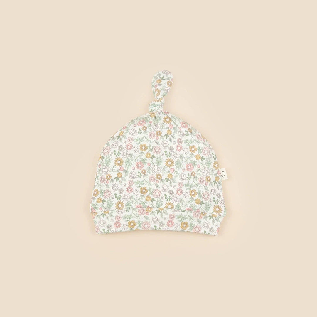 Organic Cotton Beanie - Daisies