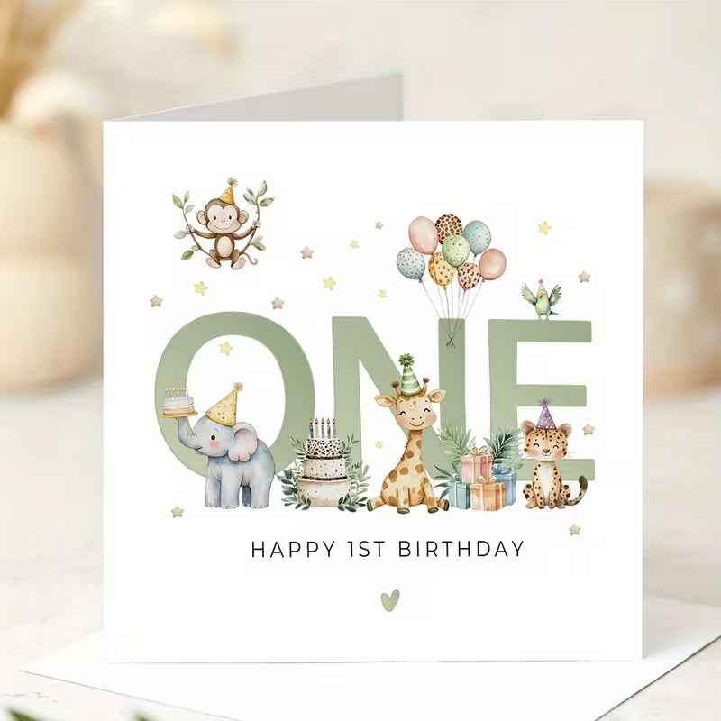 Card - Happy 1st Birthday