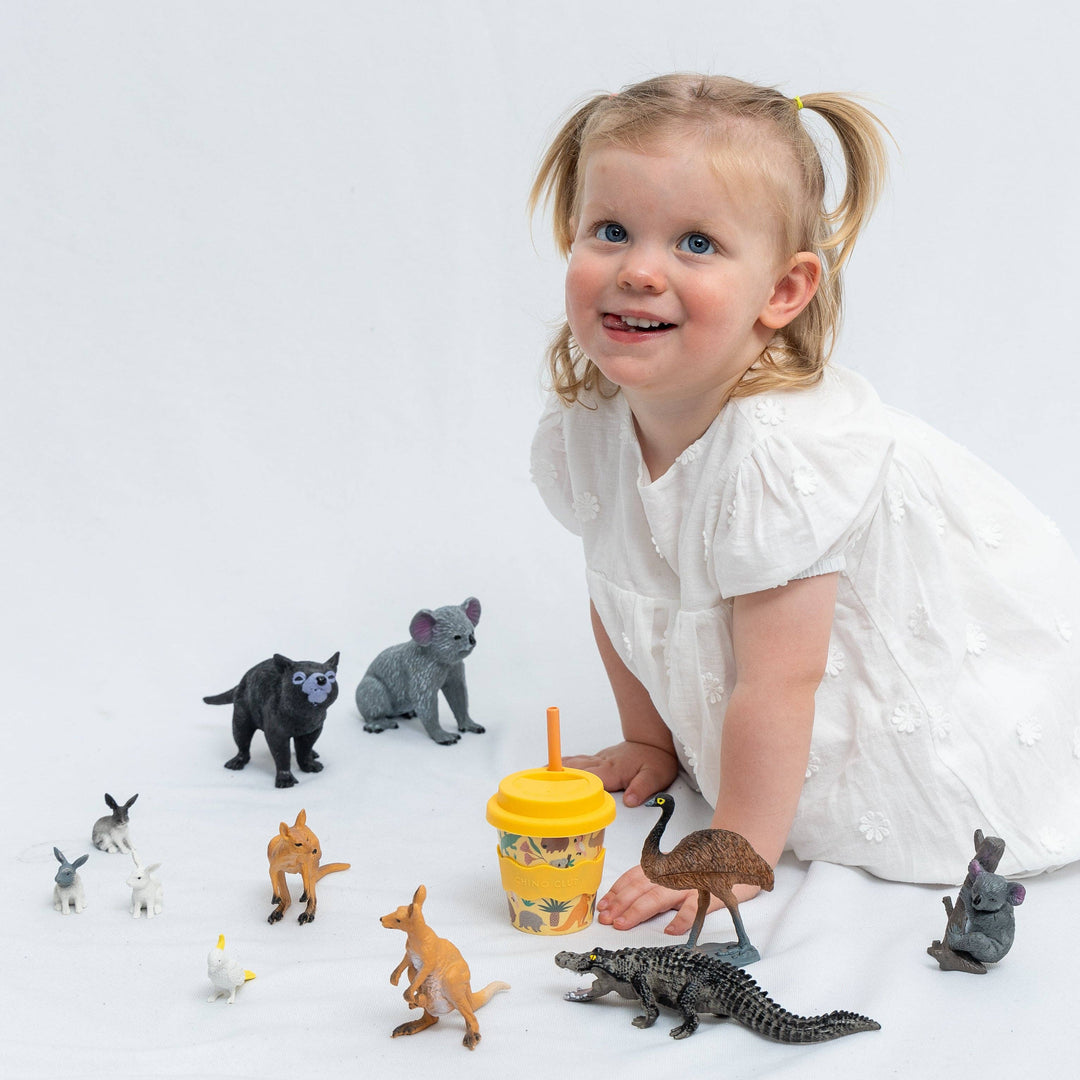 Babychino Cup | 4oz - Aussie Animals