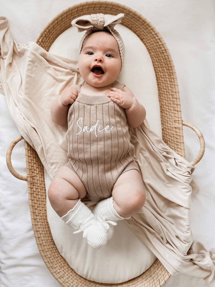 Thick Rib Singlet - Teddy Brown