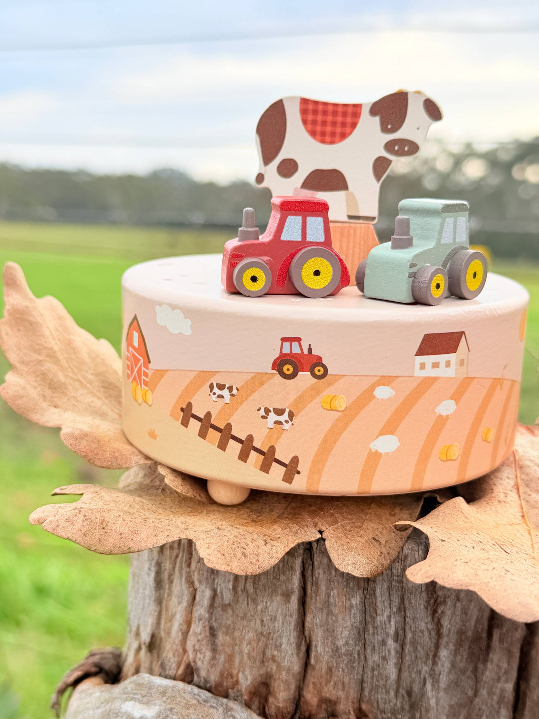 Wooden Music Box | Farm