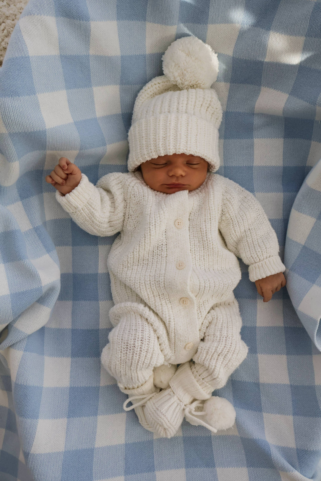 Gingham Blanket | Blue