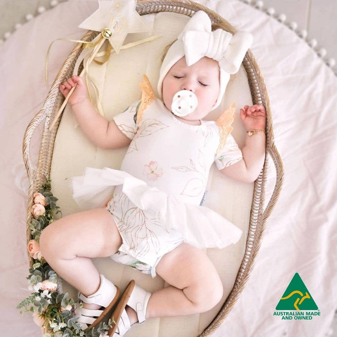 2pk Dummies | Bubble - White + Baby Pink