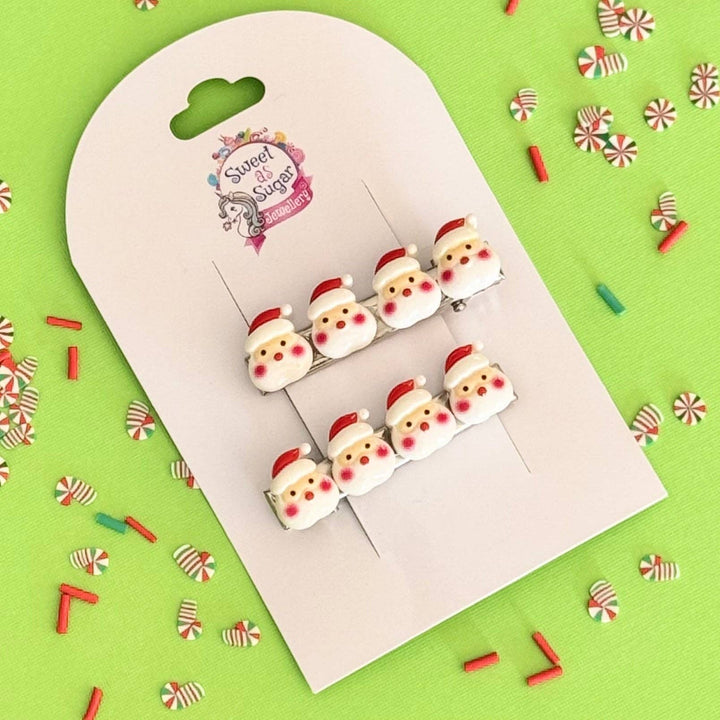 Hair Pin - Santa