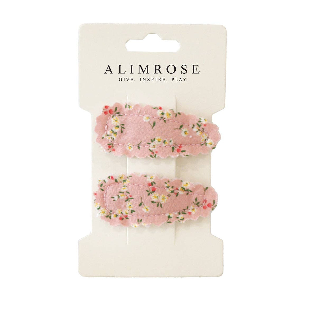 Hair Clip Set | Posy Heart