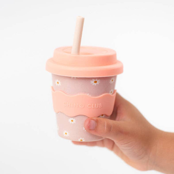 Babychino Cup | 4oz - Pink Daisy