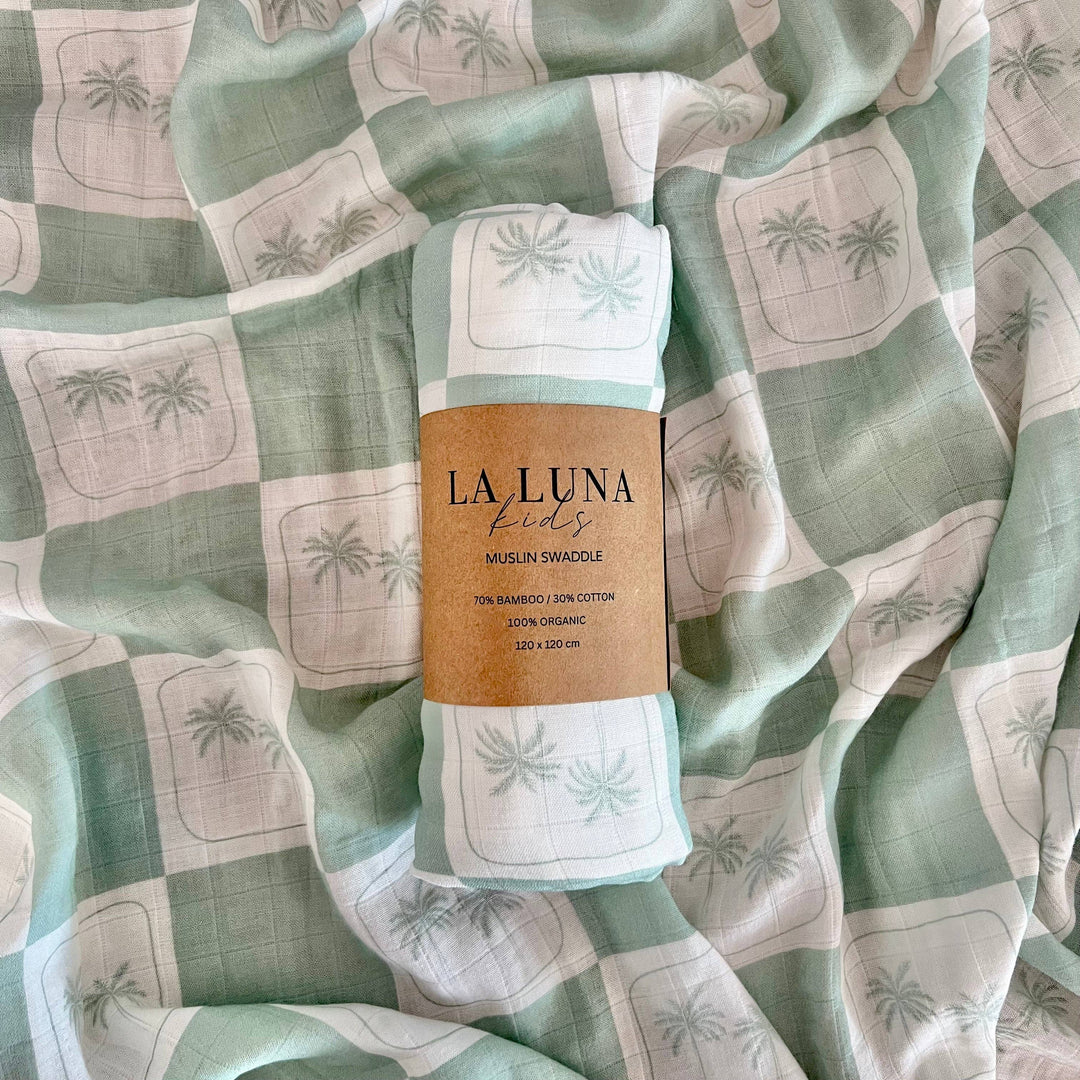 Swaddle | Organic - Oasis Palm