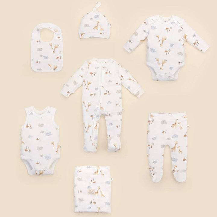 Organic Cotton 6PC Essentials Set - Safari