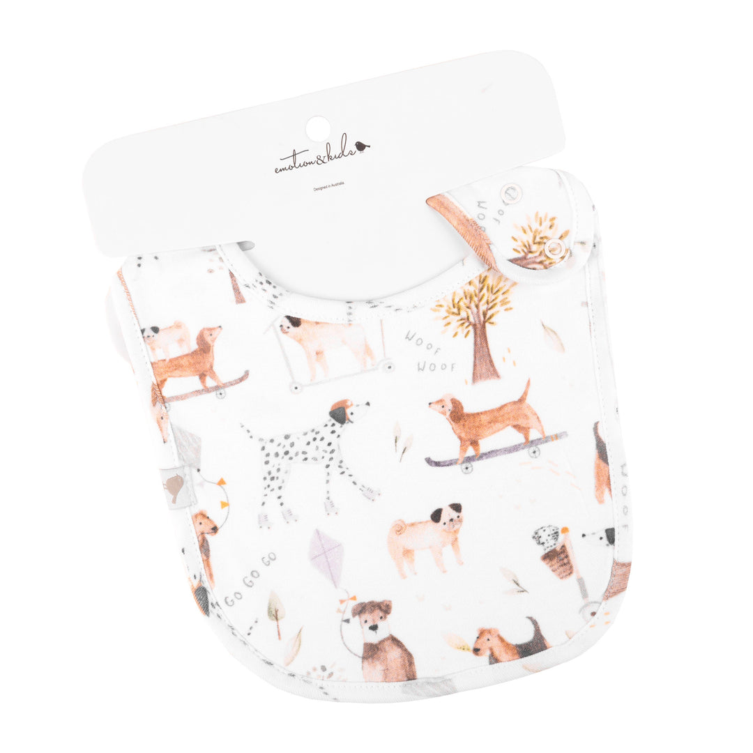 Bib | Organic Cotton - Dogs Day Out
