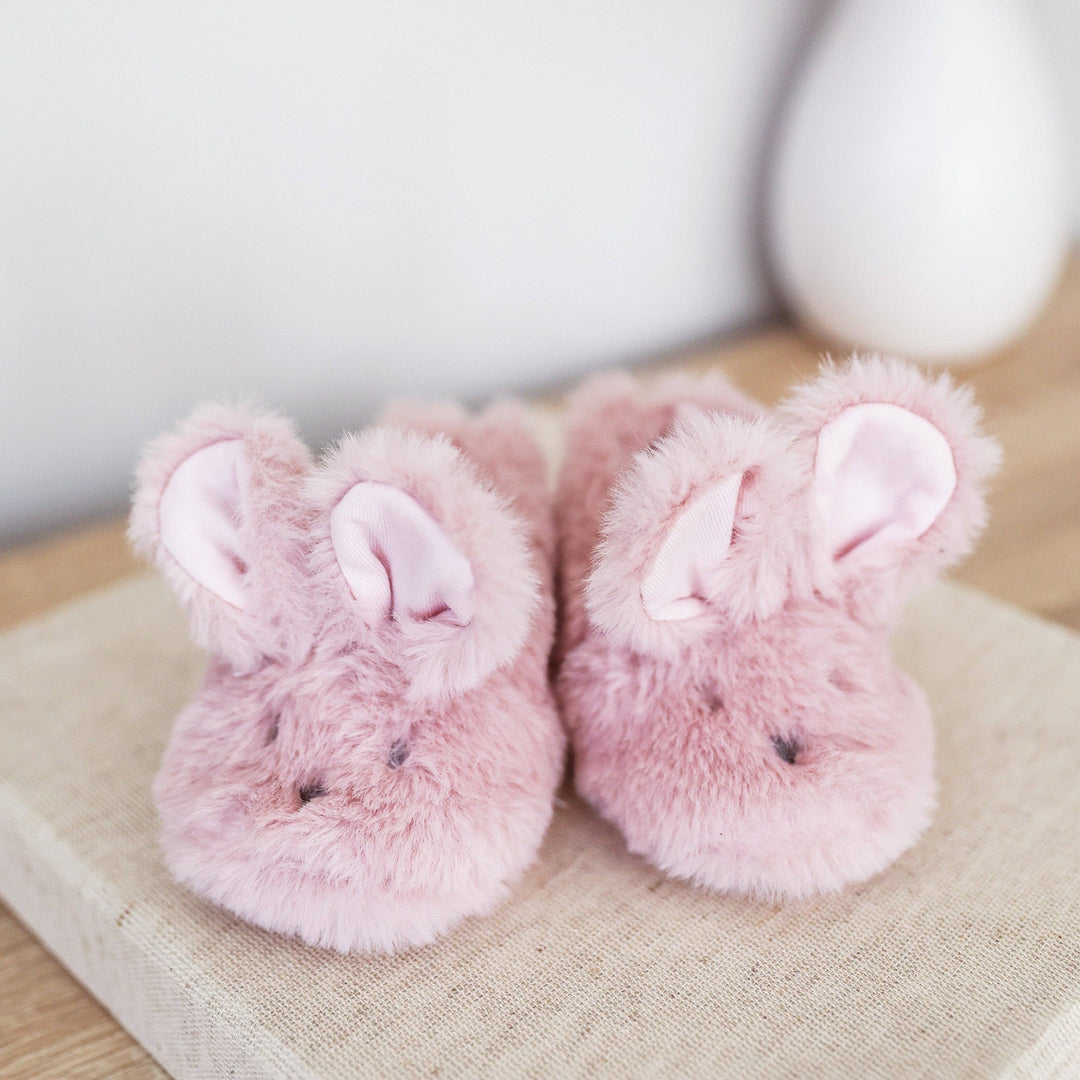 Booties | Plush Bunny - Petal