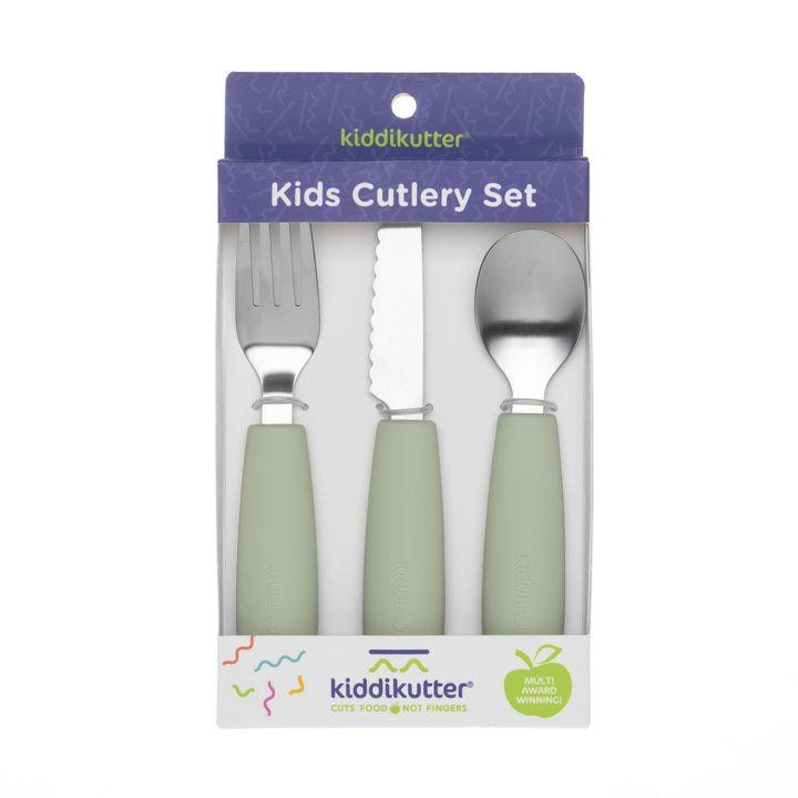 Child Safe Cutlery Set - Sage