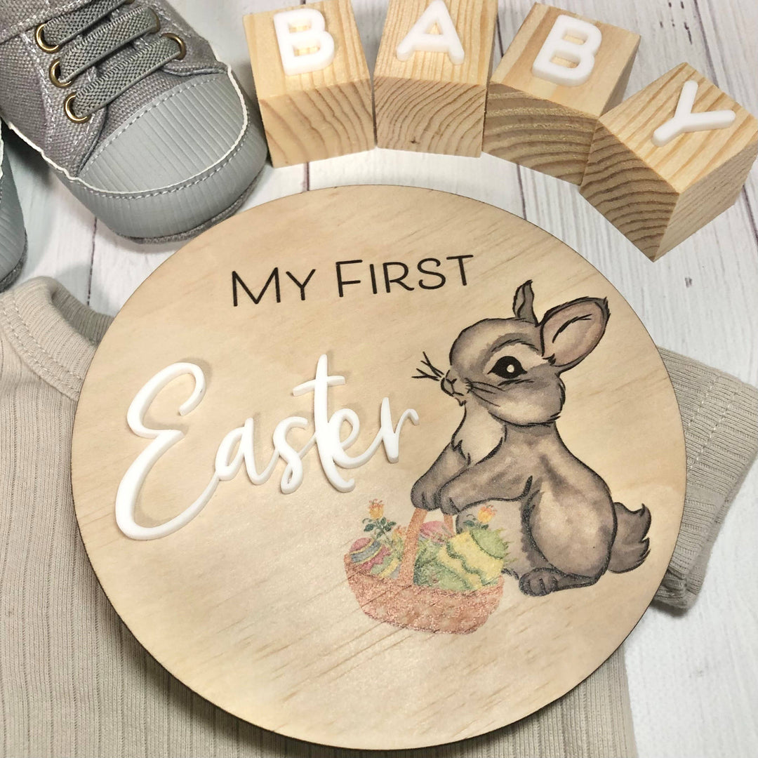 Plaque | 3D - My First Easter