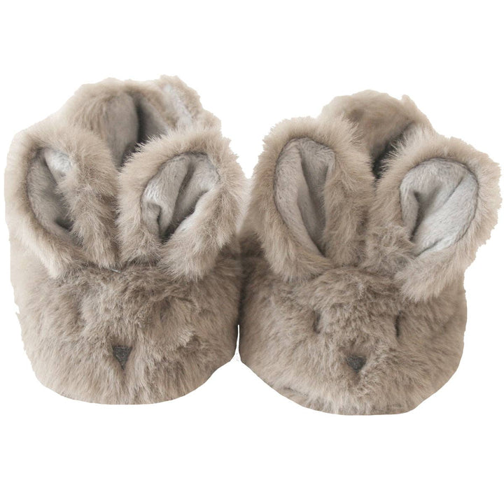 Booties | Plush Bunny - Grey
