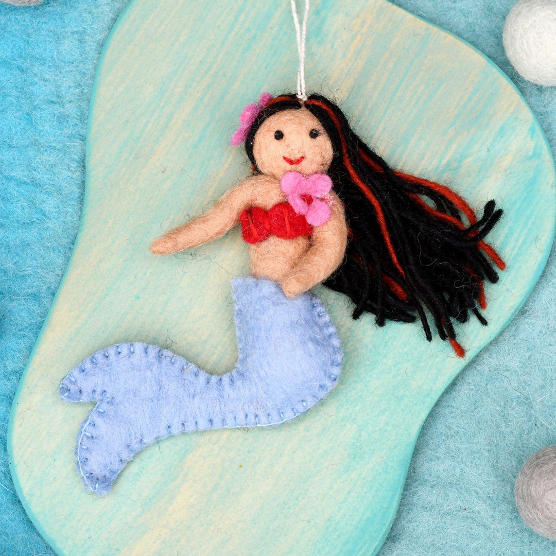 Felt Little Mermaid Lavender