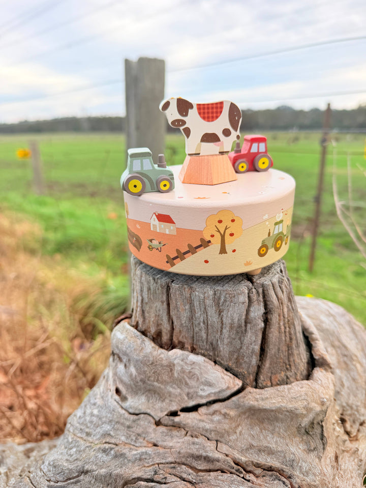 Wooden Music Box | Farm