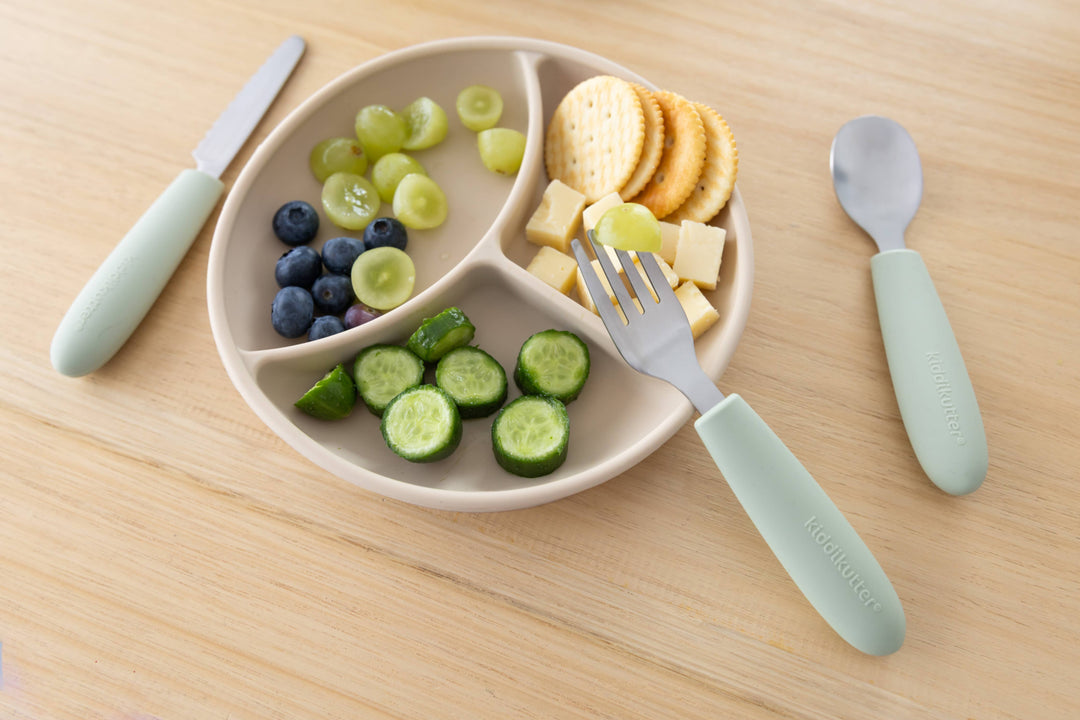Child Safe Cutlery Set - Sage