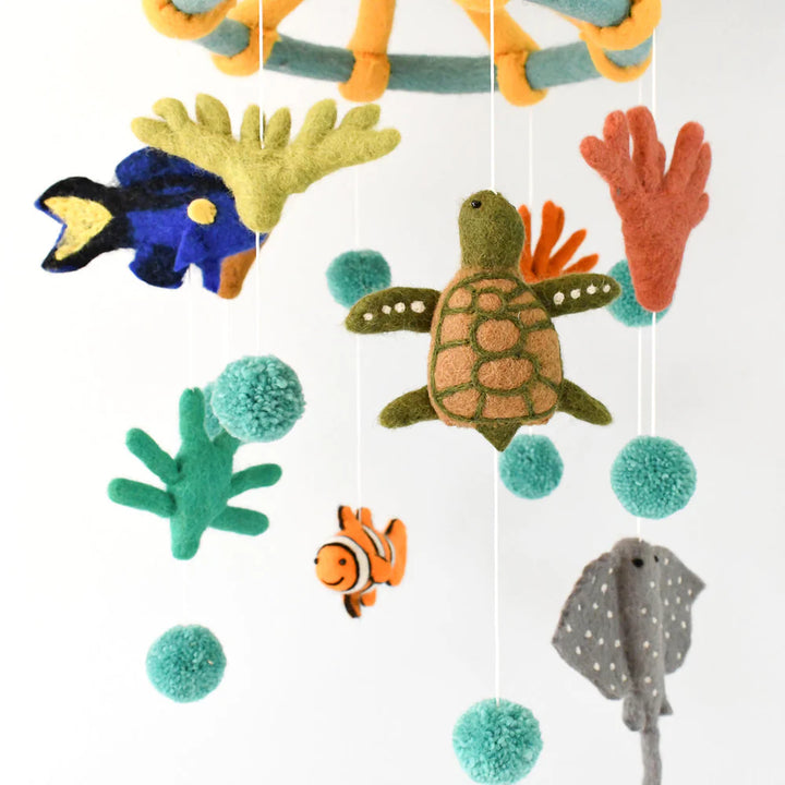 Nursery Mobile | Coral Reef Sea Creatures - Great Barrier Reef