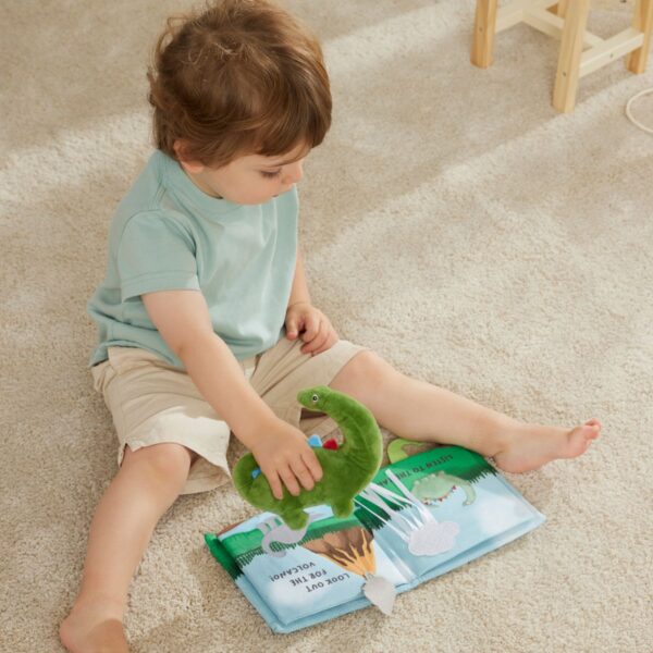 Activity Fabric Book & Toy - Dinosaurs