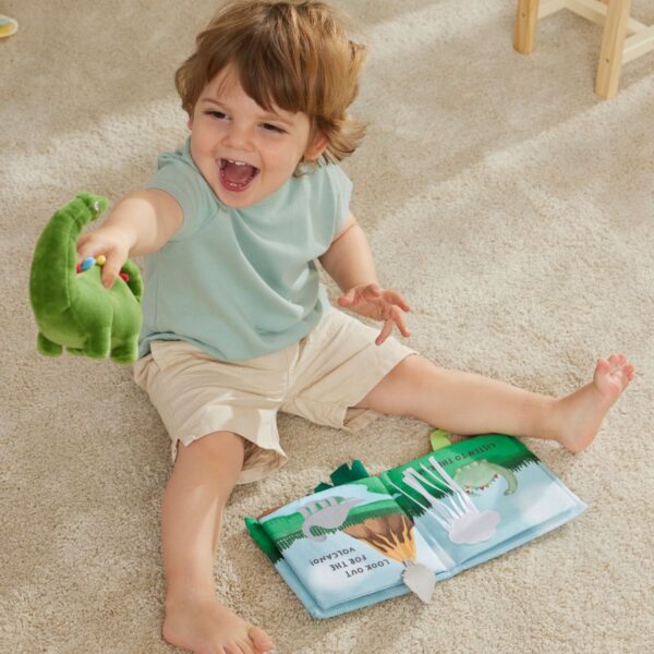 Activity Fabric Book & Toy - Dinosaurs