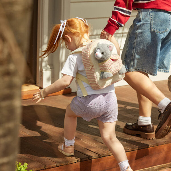 Take-Me-Home Backpack | Plush Kitten