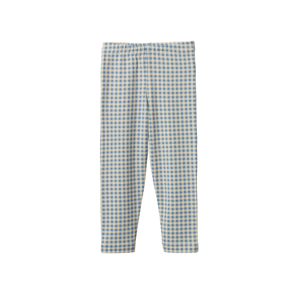 Leggings | Blue Gingham