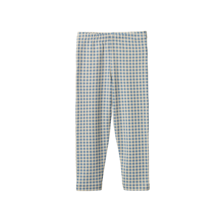 Leggings | Blue Gingham