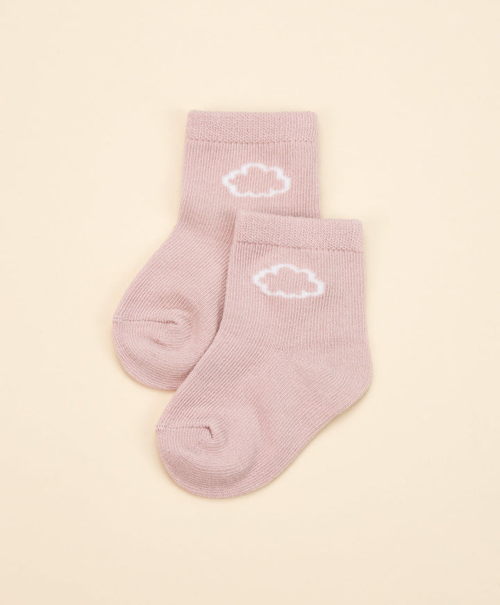 Organic Cotton Baby Socks - Lavender