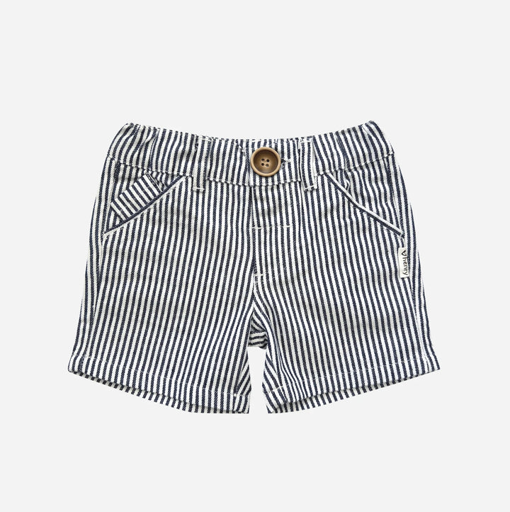 Shorts - Navy Pinstripe