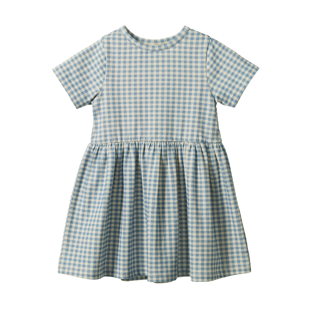 Saturday Dress | Blue Gingham
