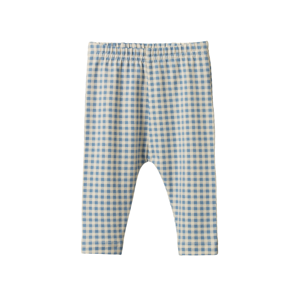 Leggings | Blue Gingham