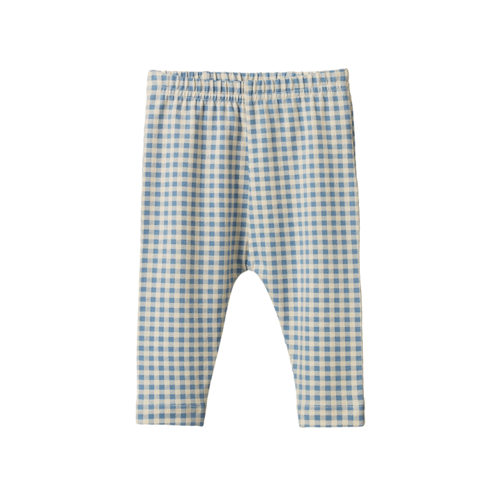 Leggings | Blue Gingham