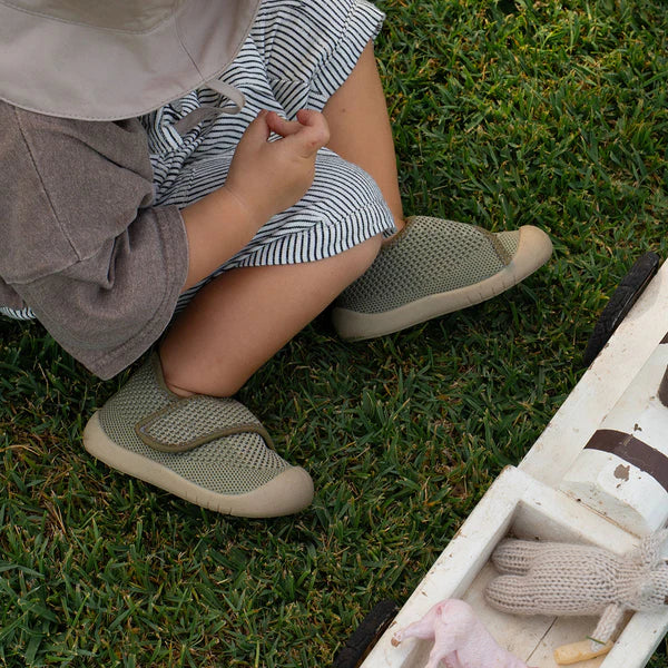 Shoes | Duckies Velcro - Olive