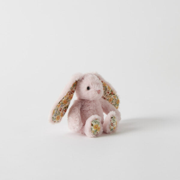 Rattle | Floral Bunny - Pink