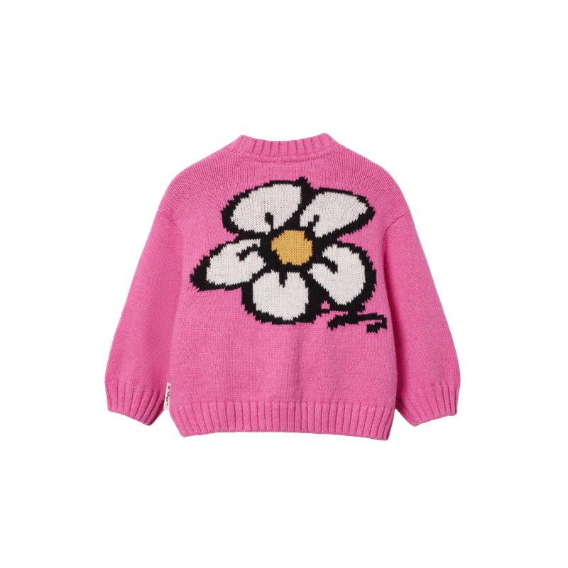 The Smurfs Flower Knit Cardigan