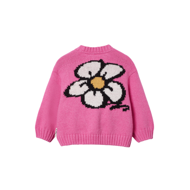 The Smurfs Flower Knit Cardigan