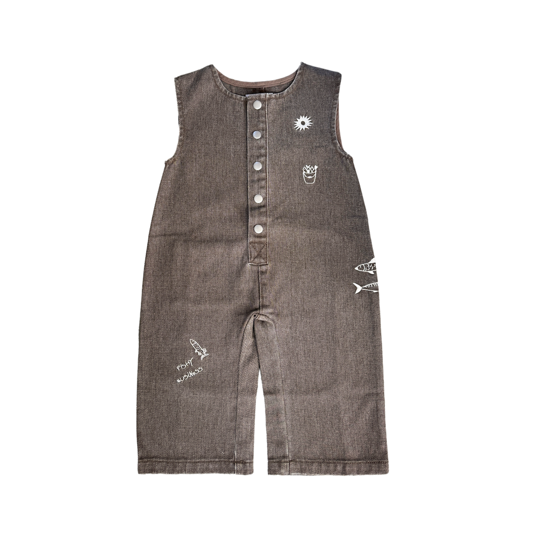 Jumpsuit | Denim - Fishy Business - Ash