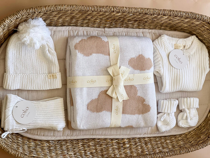 Blanket | Organic Cotton - Cloud