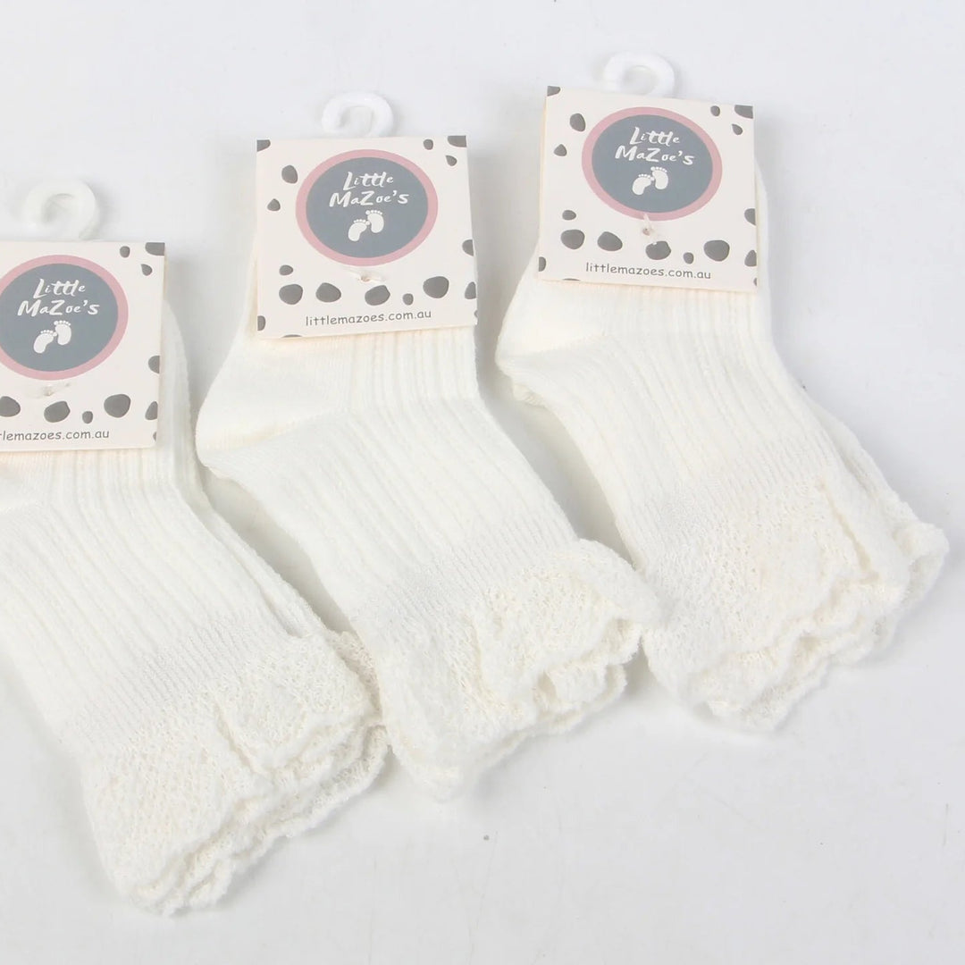 Ankle Socks | White