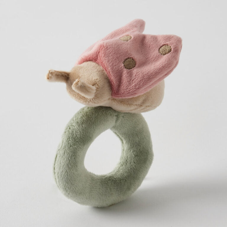 Plush Rattle | Minnie Ladybird
