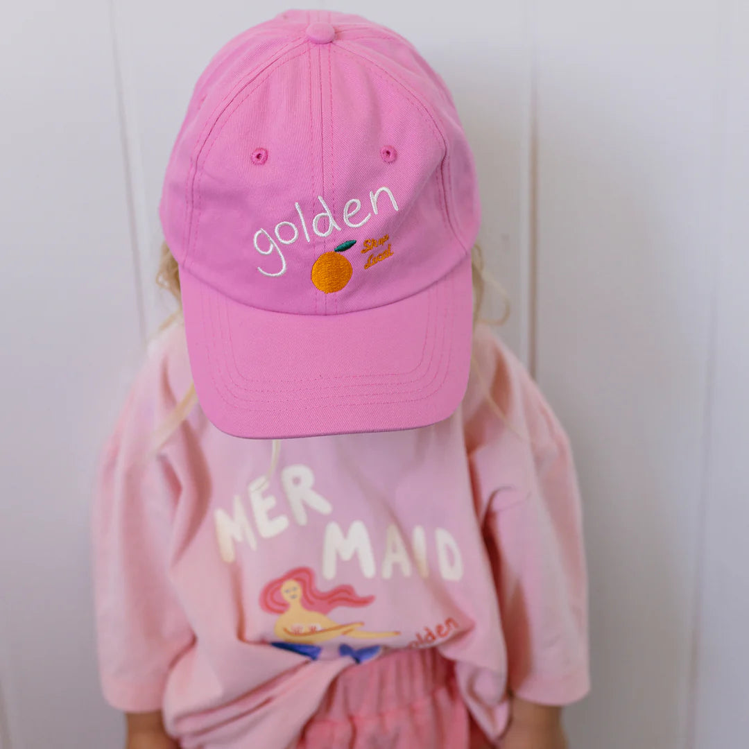 Cap | Golden Orange - Bubblegum