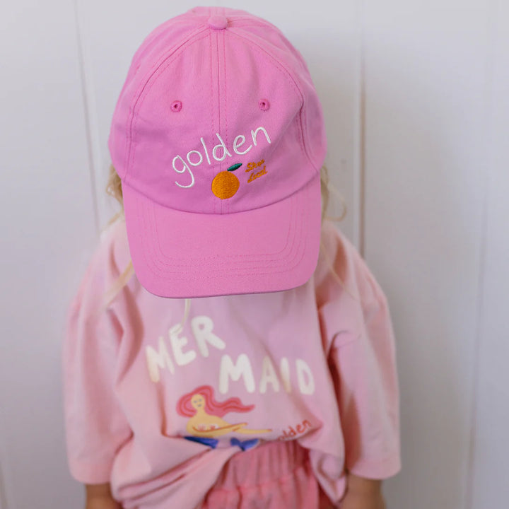 Cap | Golden Orange - Bubblegum
