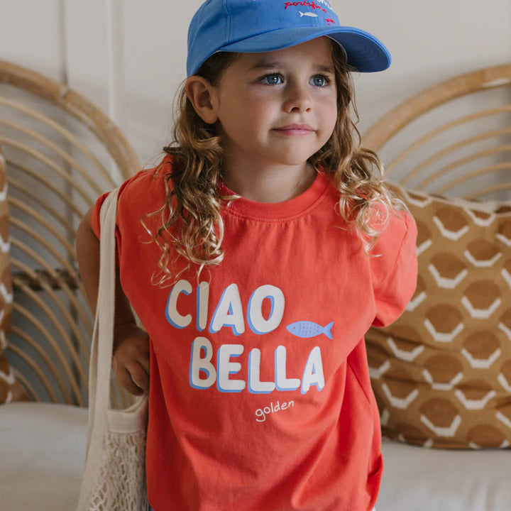 Mid Sleeve Tee | Ciao Bella - Napoli