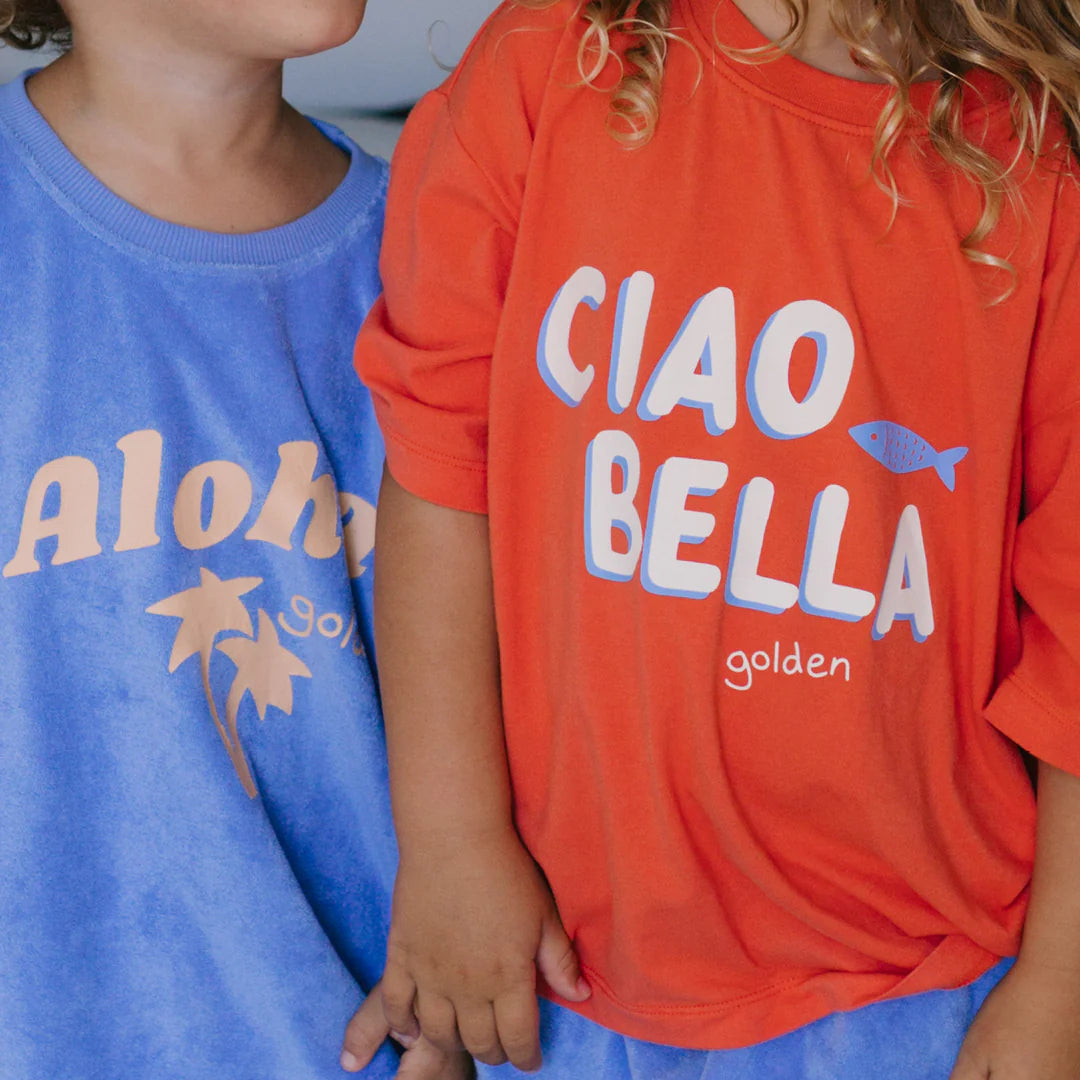 Mid Sleeve Tee | Ciao Bella - Napoli