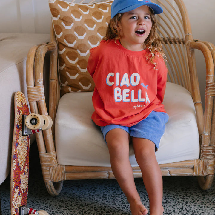 Mid Sleeve Tee | Ciao Bella - Napoli